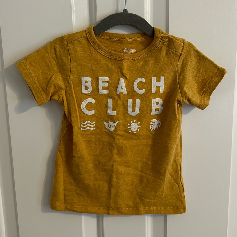 Kids Mustard Beach Club Tee